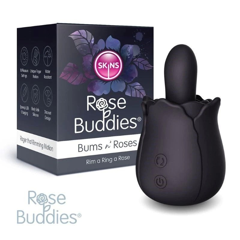 Skins Rose Buddies - Indulge in a Unique Rimming Experience Butt Plugs