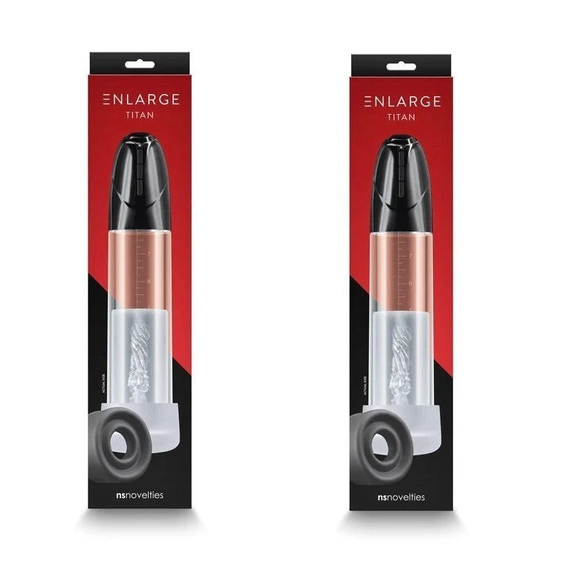 NS Novelties Titan - Rechargeable Pleasure Enhancement Pumps, Extenders and Sleeves