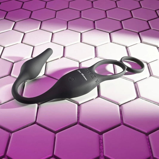 Zero Tolerance Plug & Tug Rechargeable Cock Ring - Cock Rings