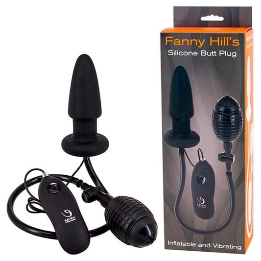 Seven Creations Fanny Hills Silicone Butt Plug - Anal Vibrators