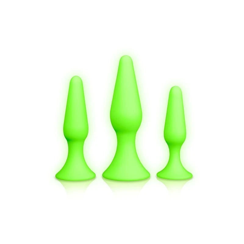 OUCH! Luminous Pleasure Plug - Ignite Your Intimate Explorations Butt Plugs