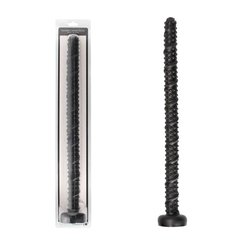 OUCH! Contoured Snake-Inspired Anal Stimulator Anal Dildos