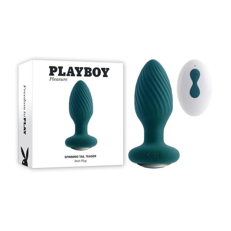 Playboy Pleasure SPINNING TAIL TEASER Anal Plug Anal Vibrators