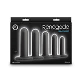 Renegade Intimate Wellness Dilator Set Butt Plugs