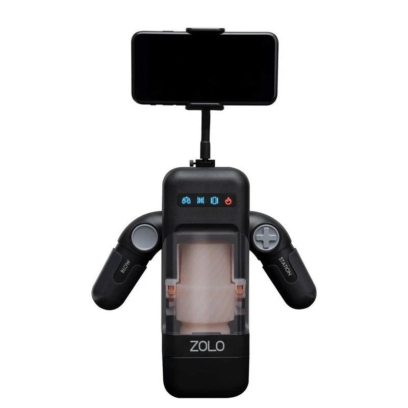 Zolo Blowstation - Unleash Unparalleled Pleasure with 10 Vibration Modes & 8 Thrusting Patterns Masturbators and Strokers