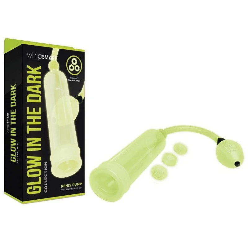 WhipSmart Glow In Dark Penis Pump Pumps, Extenders and Sleeves
