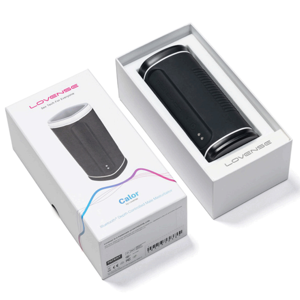 Lovense Calor Bluetooth Control Blowjob Male Masturbator Masturbators and Strokers