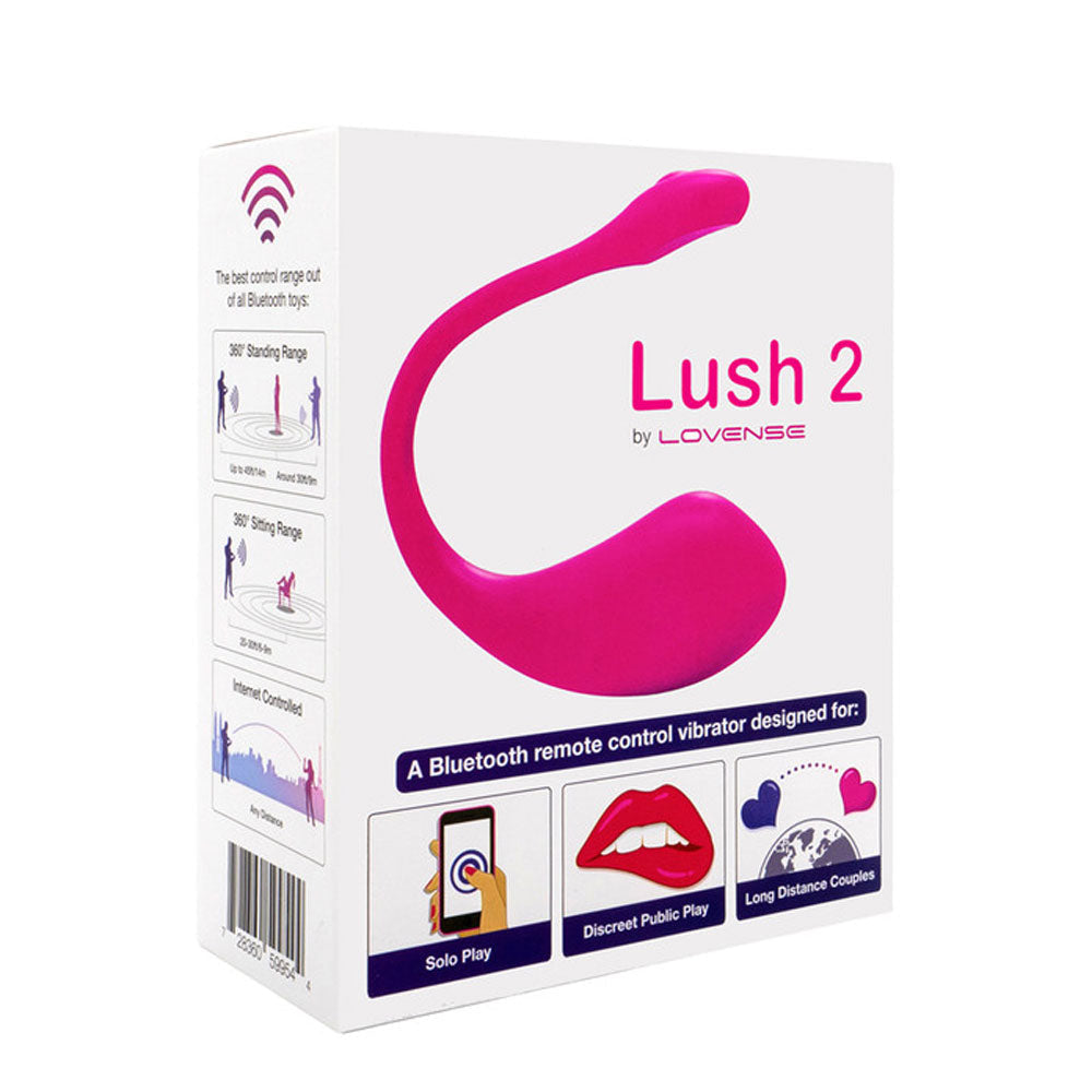 Lovense Lush 2 App Controlled G Spot Massager Remote Control Vibrators