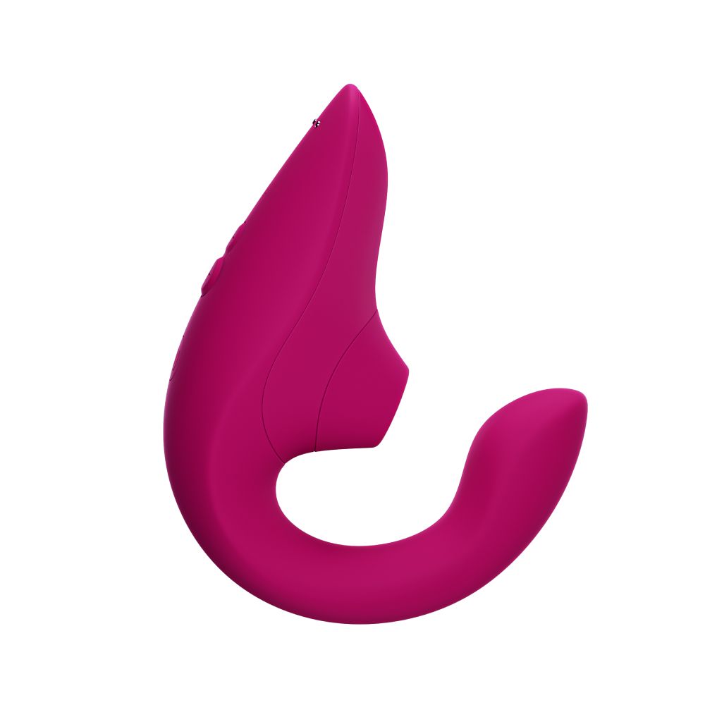 Womanizer Blend Pleasure Air Rabbit Vibrator Vibrant Pink Rabbit Vibrators