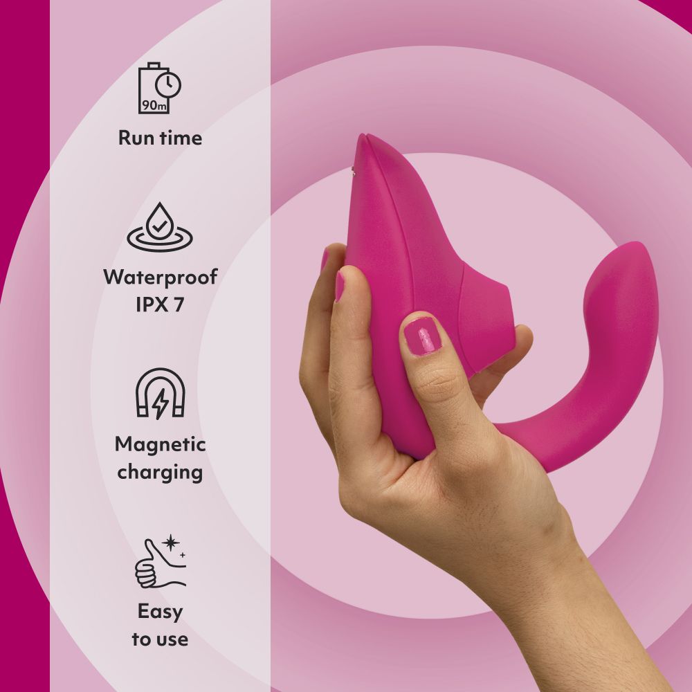 Womanizer Blend Pleasure Air Rabbit Vibrator Rabbit Vibrators