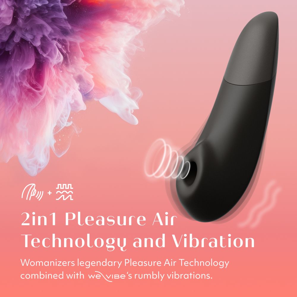 Womanizer Enhance Pleasure Air Clitoral Vibrator Clit Ticklers and Pulsators