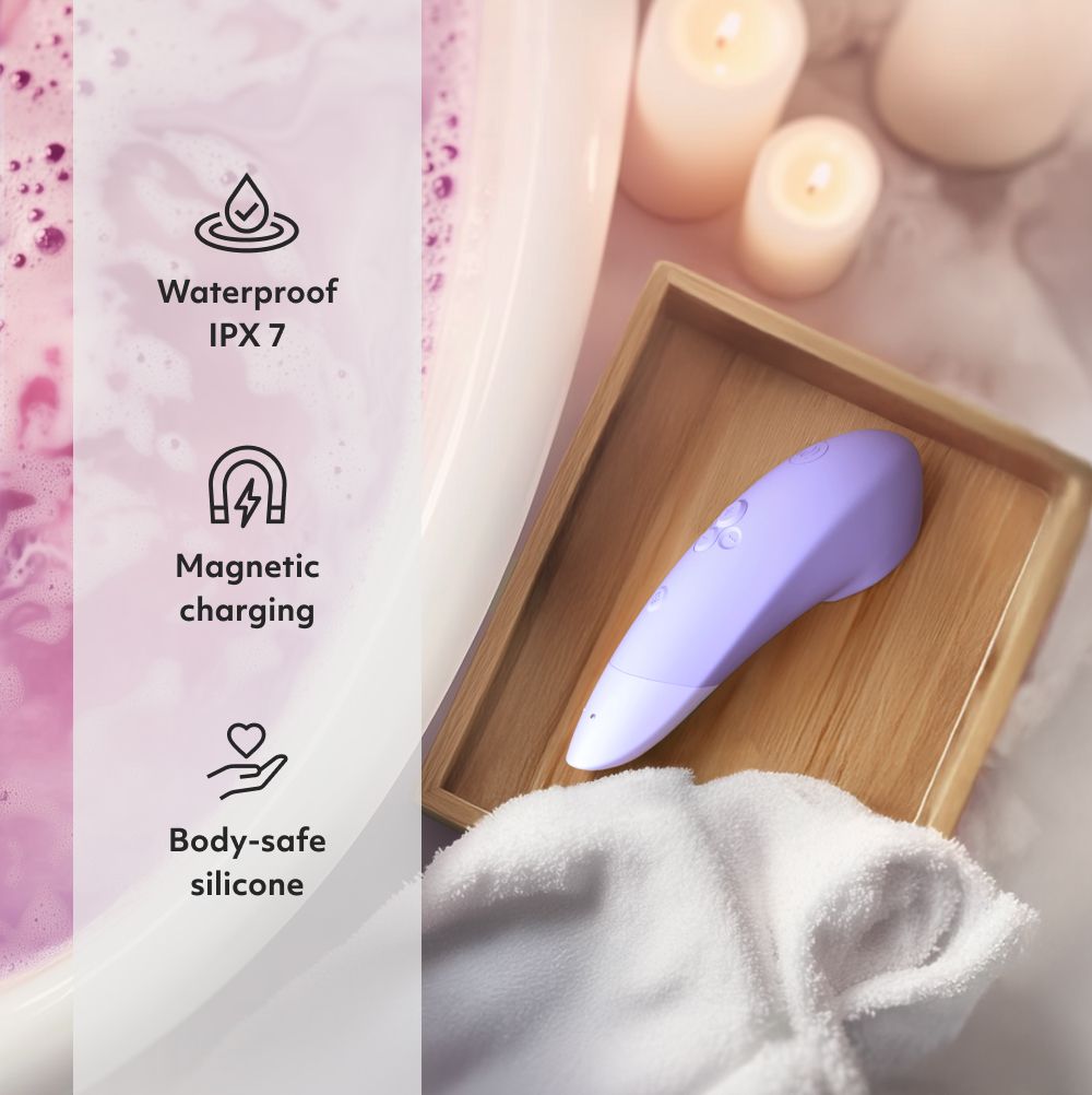Womanizer Enhance Pleasure Air Clitoral Vibrator Clit Ticklers and Pulsators
