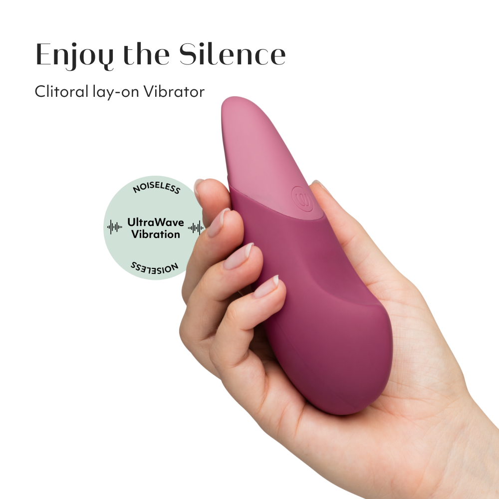 Womanizer Vibe 10 Functions Noiseless Clit Vibrator Clit Ticklers and Pulsators