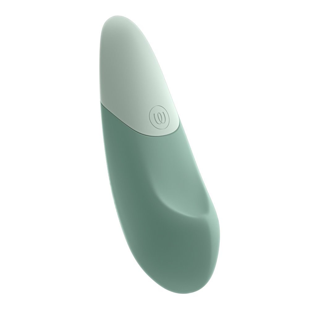 Womanizer Vibe 10 Functions Noiseless Clit Vibrator Sage Clit Ticklers and Pulsators