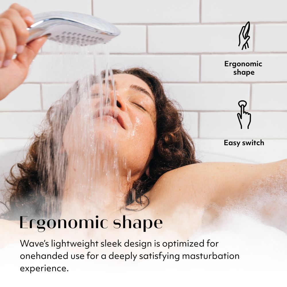 Womanizer Wave Waterproof Clitoral Stimulator Clit Ticklers and Pulsators