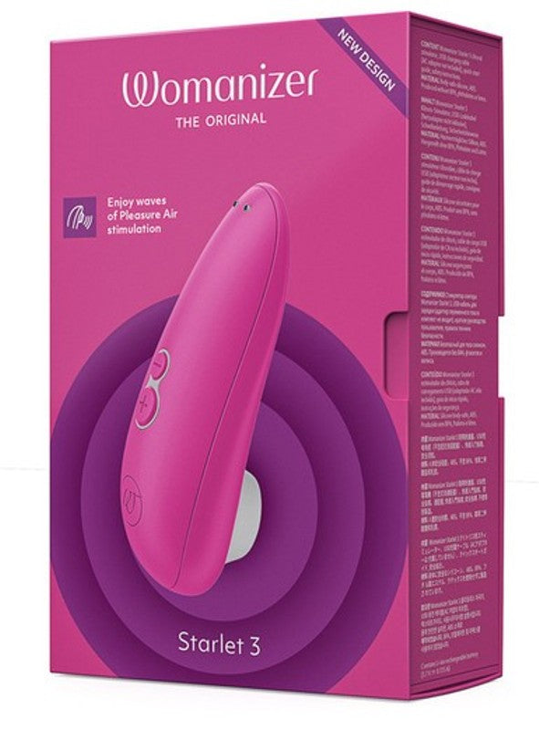 Womanizer Starlet 3 - Compact Pleasure Air Clitoral Stimulator - Clit Ticklers and Pulsators