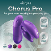 Chorus Pro Multi Functions Couples Vibrators Vibrant Future Dusk Sex Toys For Couples