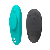 We-Vibe Moxie + Wearable Hands Free Clitoral Stimulators Aqua Clit Ticklers and Pulsators