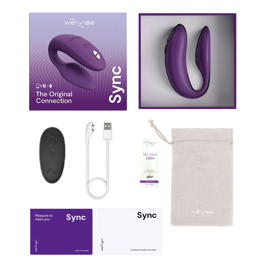 We-Vibe Sync 2 App Control Couples Massagers Sex Toys For Couples