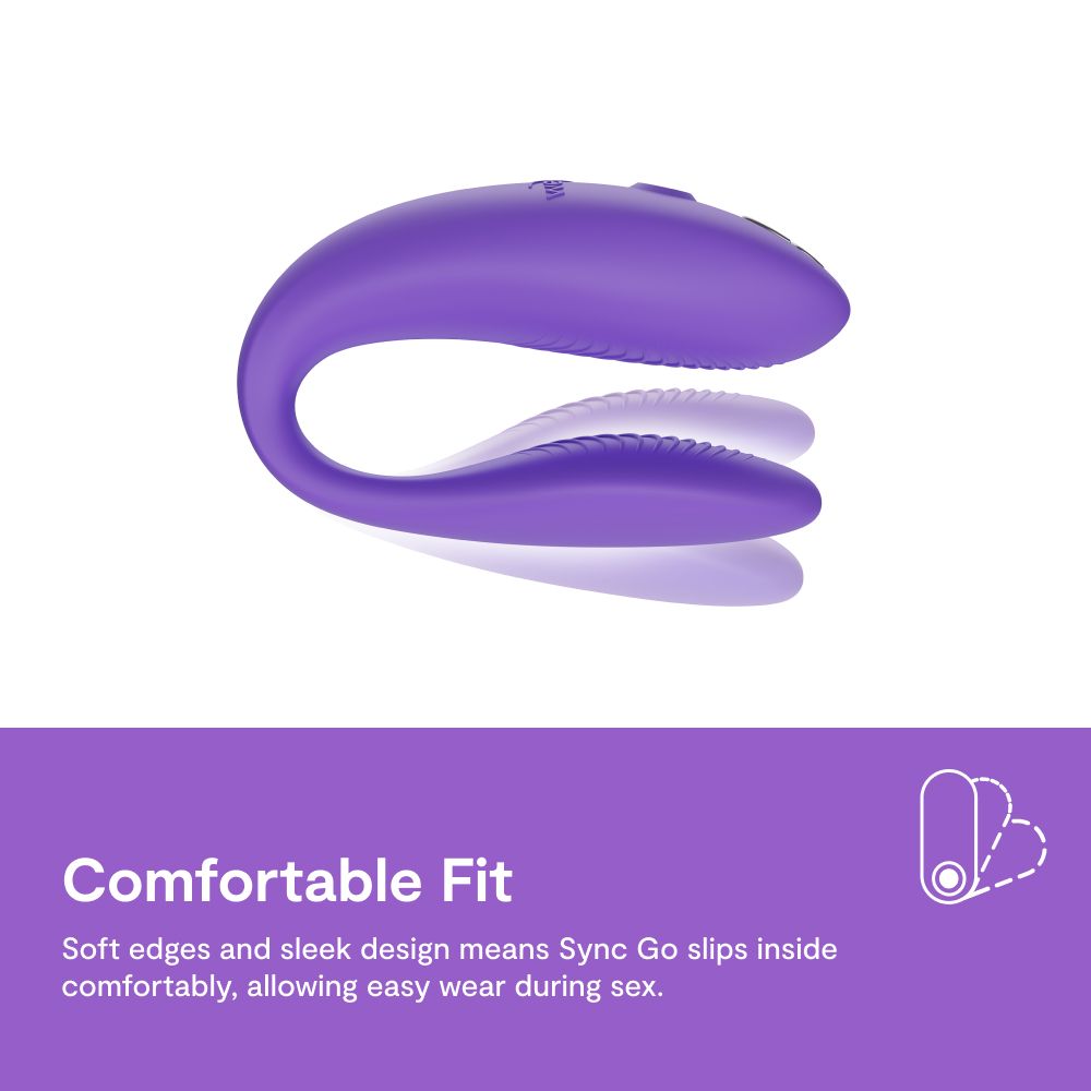 We-Vibe Sync Go Vibrating Adult Couples Massager Sex Toys For Couples