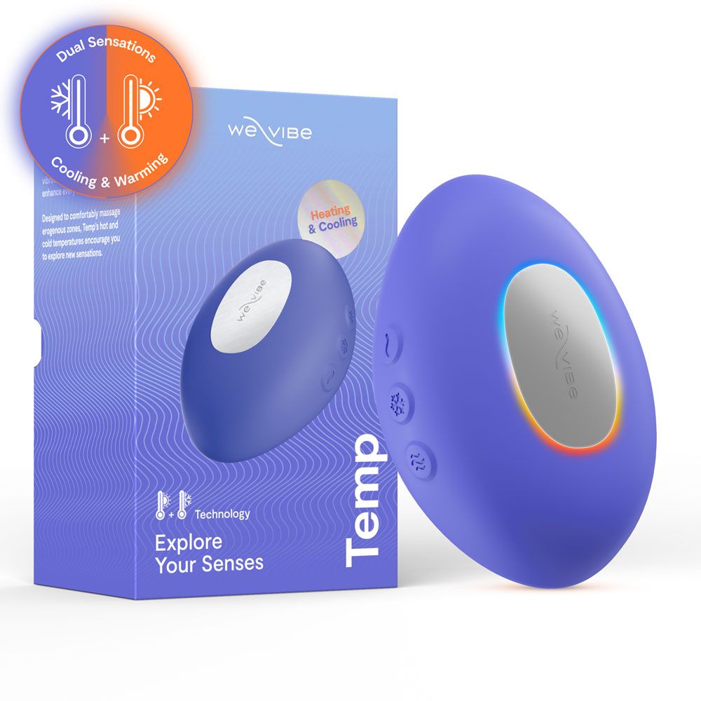 We-Vibe Temp Multi Functions Lay On Vibrator Clit Ticklers and Pulsators