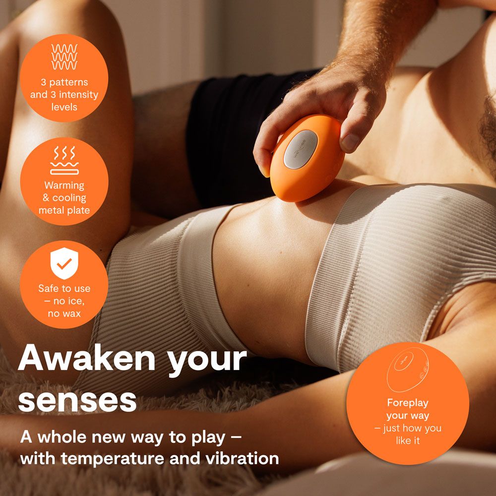 We-Vibe Temp Multi Functions Lay On Vibrator Clit Ticklers and Pulsators