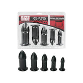 Smooth & Safe Anal Expansion - XR Brands Size Matters Dilator Butt Plugs