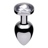 Lucent Jewel Accented Anal Plug Butt Plugs