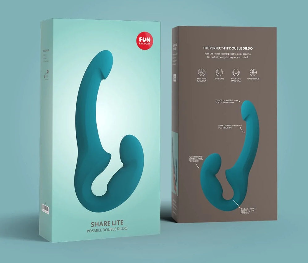 Fun Factory SHARE LITE 30 cm Strapless Strap-On Strap On Sextoys