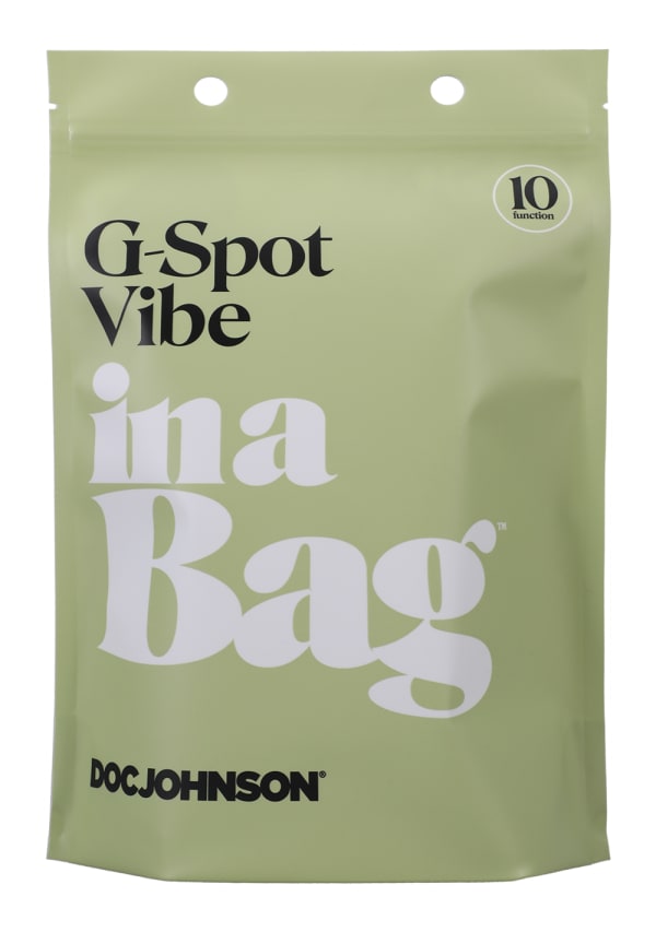 Doc Johnson Discreet & Powerful G Spot Vibe In A Bag G-Spot Vibrators