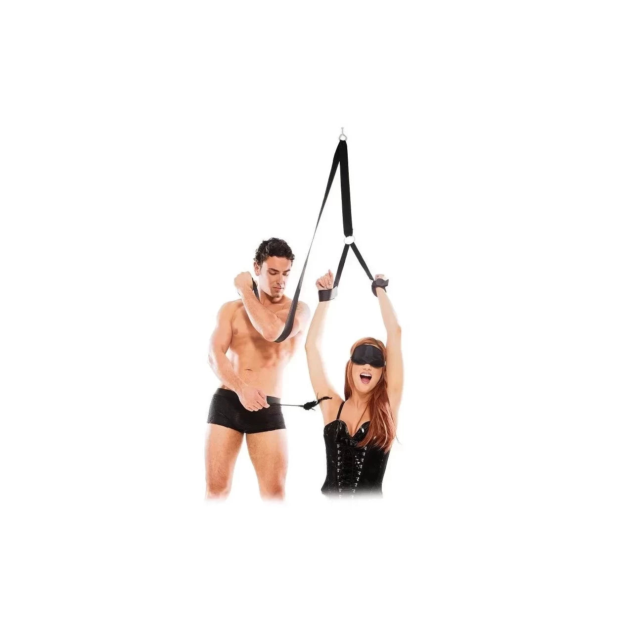 Fetish Fantasy BDSM Play Fantasy Tickle Strap Cuffs and Restraints