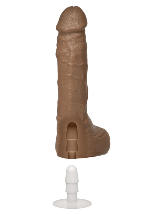 Doc Johnson Bust It 8.5 Inch Squirting Realistic Cock Flesh Realistic Dildos