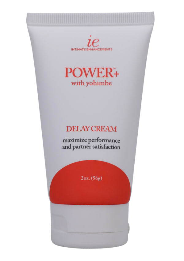 Doc Johnson Power+ with Yohimbe Delay Cream for Men 56g Delay and Excite Sprays