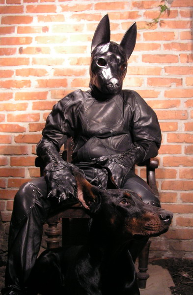 bondage hoods and masks in pet play