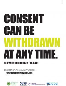 sexual Consent Statement
