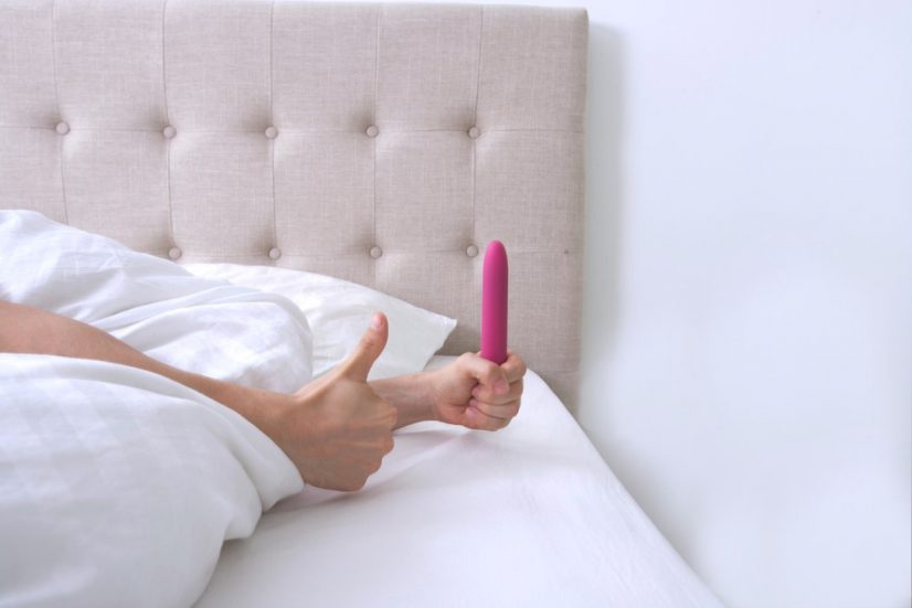 Vibrator in Bed Photo