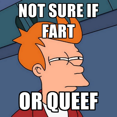Not Sure If Fart Or Queef Funny Image