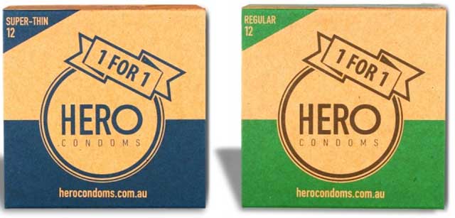 Hero Condom Brand Image