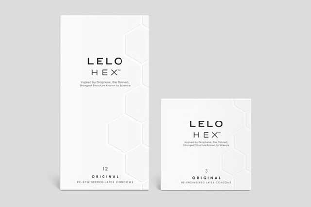LELO HEX Condom Brand Image