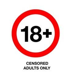 18+ Censored Adults Only Image