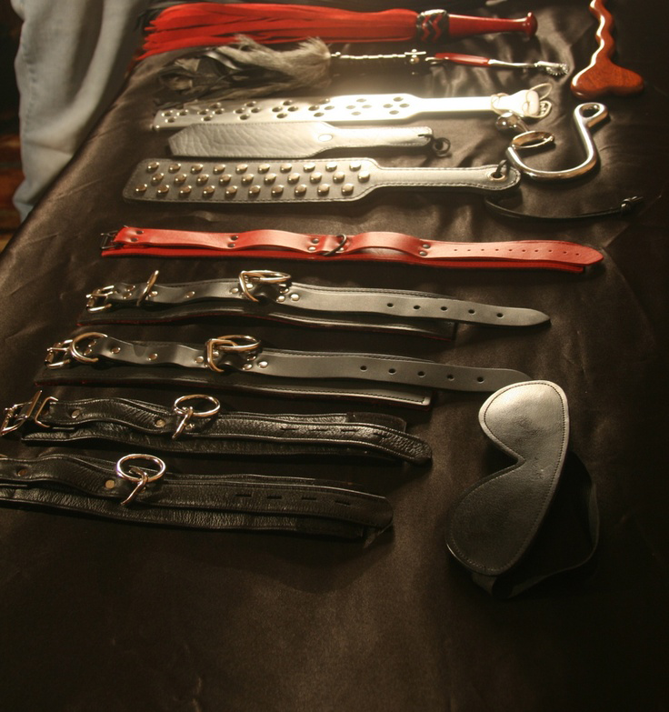 A Selection Of Bondage Gear 