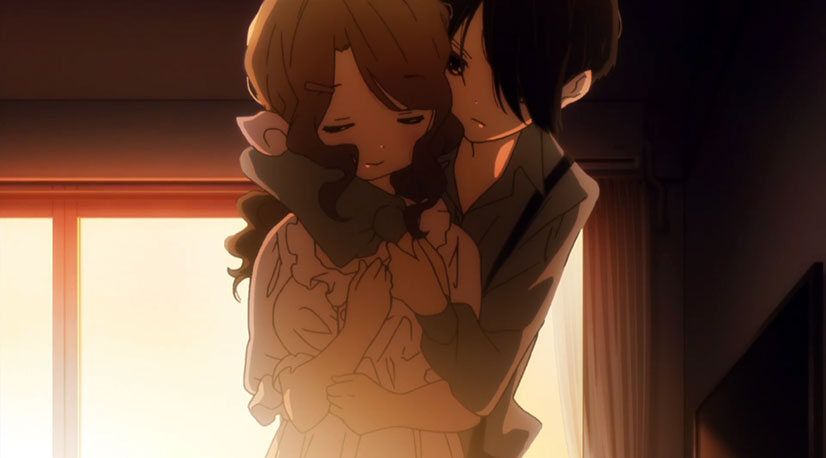 Lesbian representation in anime