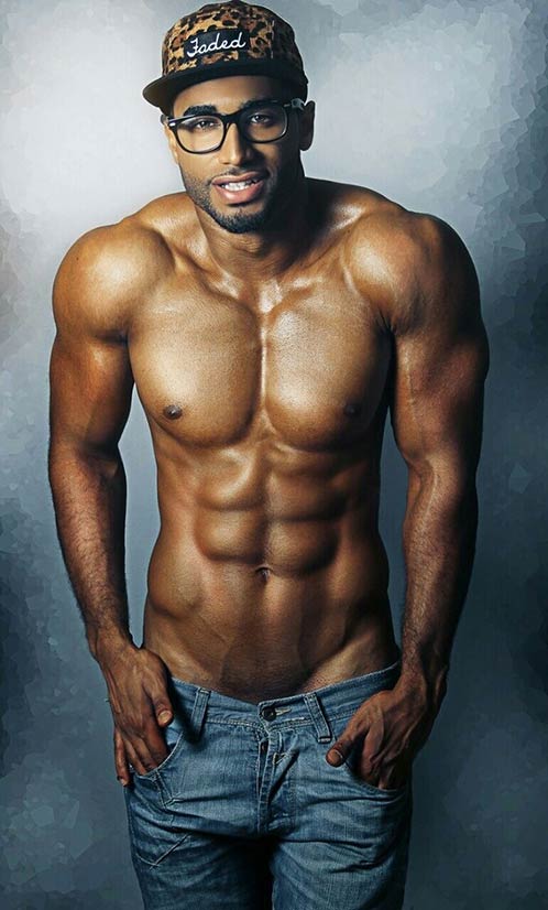 Sexy man who is black