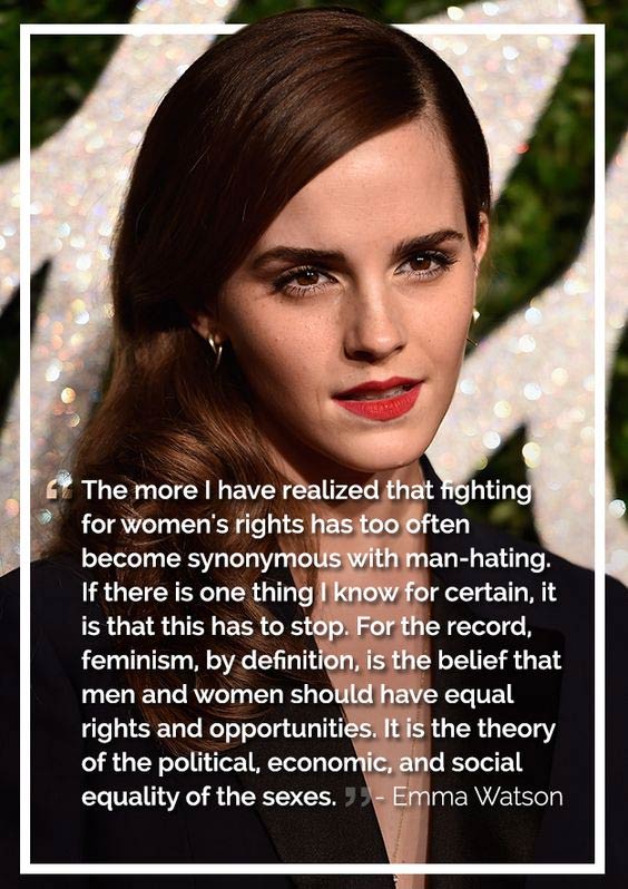 Equal rights with Emma Watson