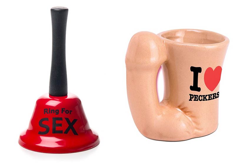 Novelty adult bell and mug