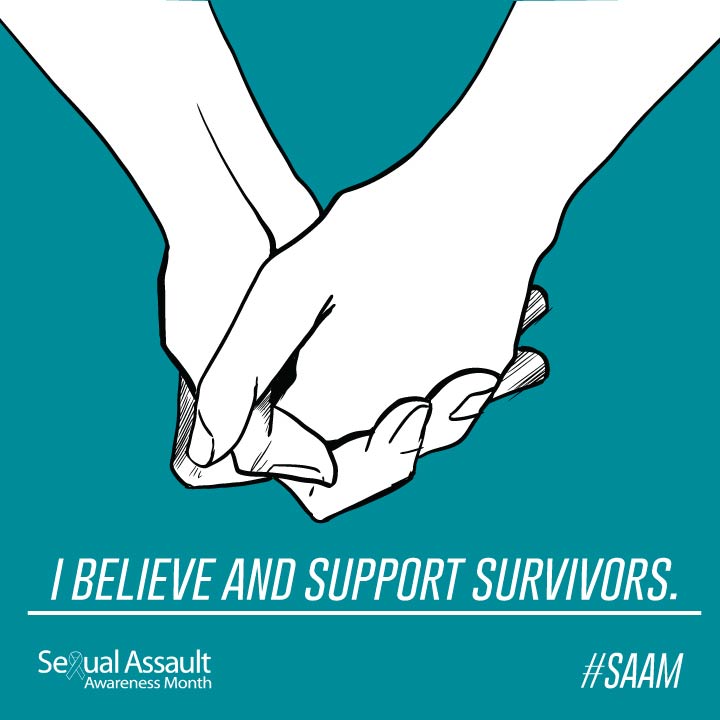 Support survivors of rape