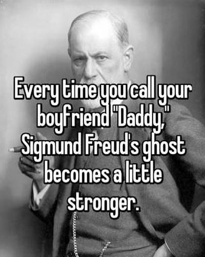 Sigmund Freud about daddy