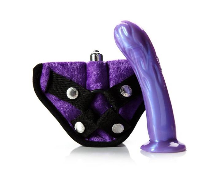 tantus bend over kit Dildo with a harness