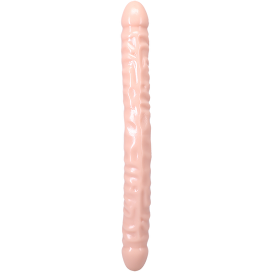 Doc Johnson 18 Inches Veined Double Header Realistic Dong - Double Ender