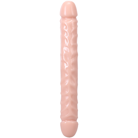 Doc Johnson 12 Inch Jr. Double Header Realistic Dong - Double Ender
